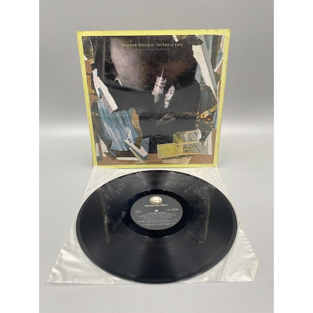 Jennifer Holliday No Frills Love 12”‎ Single 45 RPM Record 1985